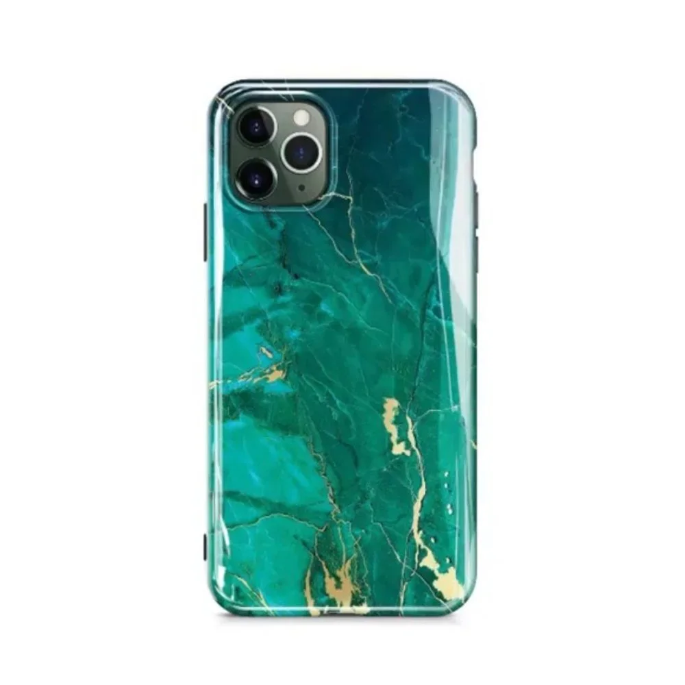 GVIEWIN | Blue & Gold Vein Marble Phone Case | Size Iphone 11 Pro